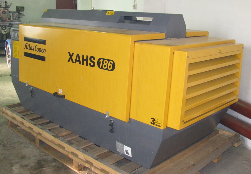 Компрессор Atlas Copco XAHS 186. Увеличить.